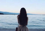 背影图片女,女生柔情演绎